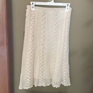 Vintage crochet skirt Made in the Philippines